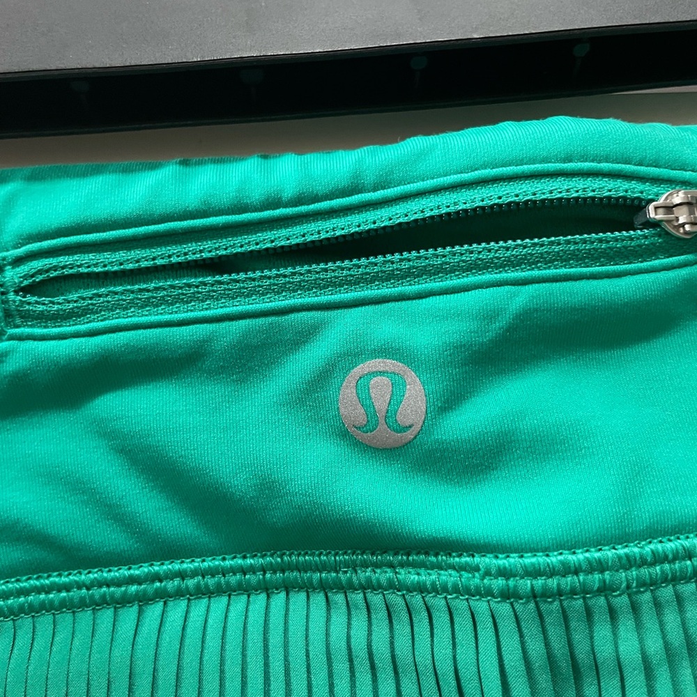 lululemon athletica Pleated Athletic Skirt in Teal - Picture 3 of 4